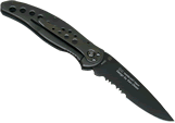 Kershaw Knives - Vapor Black Serrated - 1640BLKST