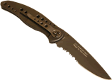 Kershaw Knives - Vapor II Black Serrated - 1650BLKST