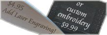 Kershaw Knives - Personalize with laser engraving and embroidery