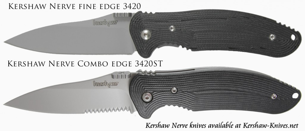 Kershaw Nerve Knives 3420 3420ST