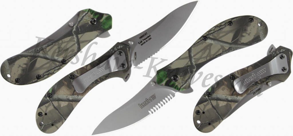 Kershaw Packrat Camo Handle 1665CST