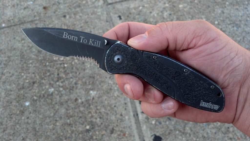 After 8 years the Kershaw 1670BLKST is still the edc of this customer