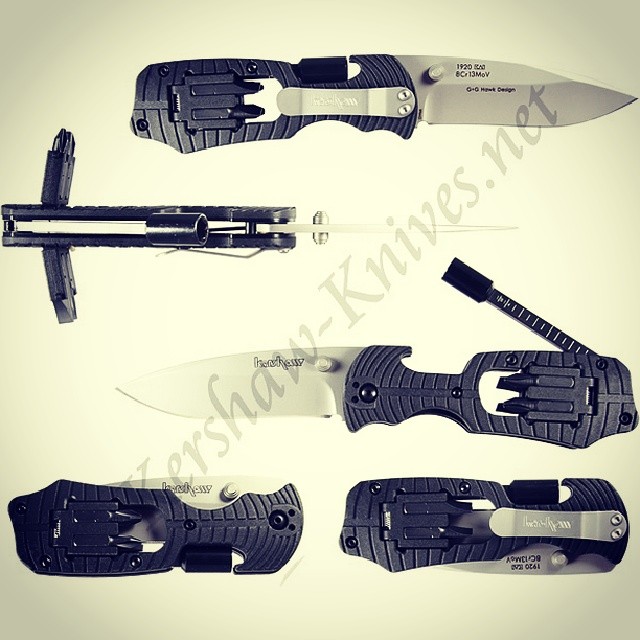 It seems like everyone has been trying to get their hands on one of these bad boys, the Kershaw Select Fire Knife 1920. Also called a knife-focused mini tool for its integrated bit driver and bits. Great addition to your everyday gear. In stock now at www.Kershaw-Knives.net Kershaw KershawKnives knife bitdriver screwdriver edc pocketknife fire survivalgear KnifeSaturday knifecommunity