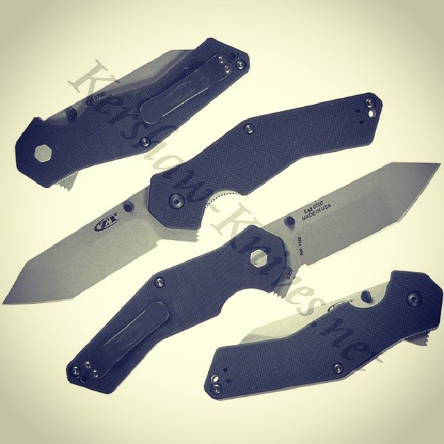 Good looking, robust, and made in the USA.. Zero Tolerance knives never disappoint. This is the Zero Tolerance Wide Blade Tanto Folder 0700. Stonewashed blade constructed of S30V steel. Integrated flipper and G10 scaled handle. Very lightweight at 4.2oz, perfect for everydaycarry Get yours today at www.Kershaw-Knives.net zerotolerance zerotoleranceknives wide blade tanto folder
