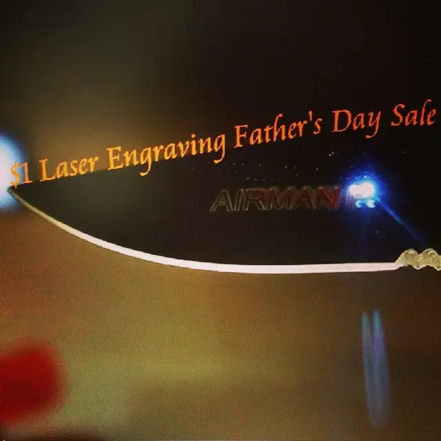 It has to begun. Kershaw-Knives.net $1 Laser Engraving Father's Day Sale! #FathersDay #HappyFathersDay #Kershaw #KershawKnives #KnifeCommunity #FathersDayGifts