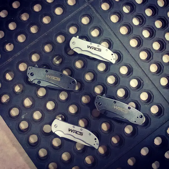 Just another one of our great engraving jobs on the Kershaw volt as and cryo II blackwash.Find this and many other great knives today on our awesome site