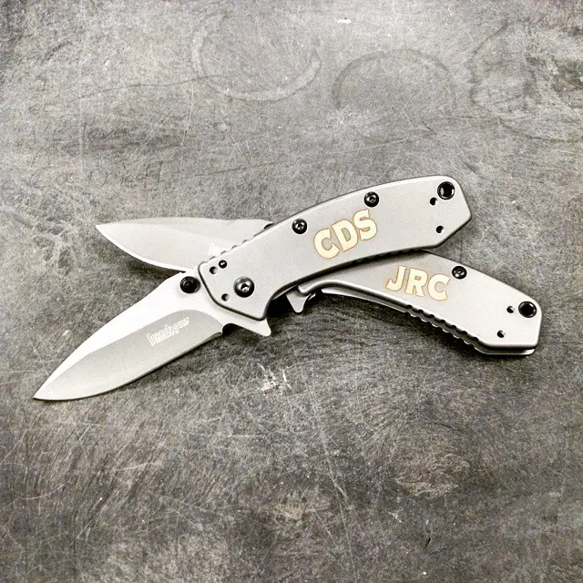 Kershaw Cryo Engraves in a Beautiful Gold Color
#Kershawknives #cryo #KershawCryo #knives # #knifecommunity #edc #laser #LaserEngraving #kershaw