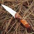 Kershaw Leek Knife with Copper Handle