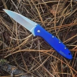 Kershaw Leek - Stonewashed Blade and Blue Handle 1660SWBLUE