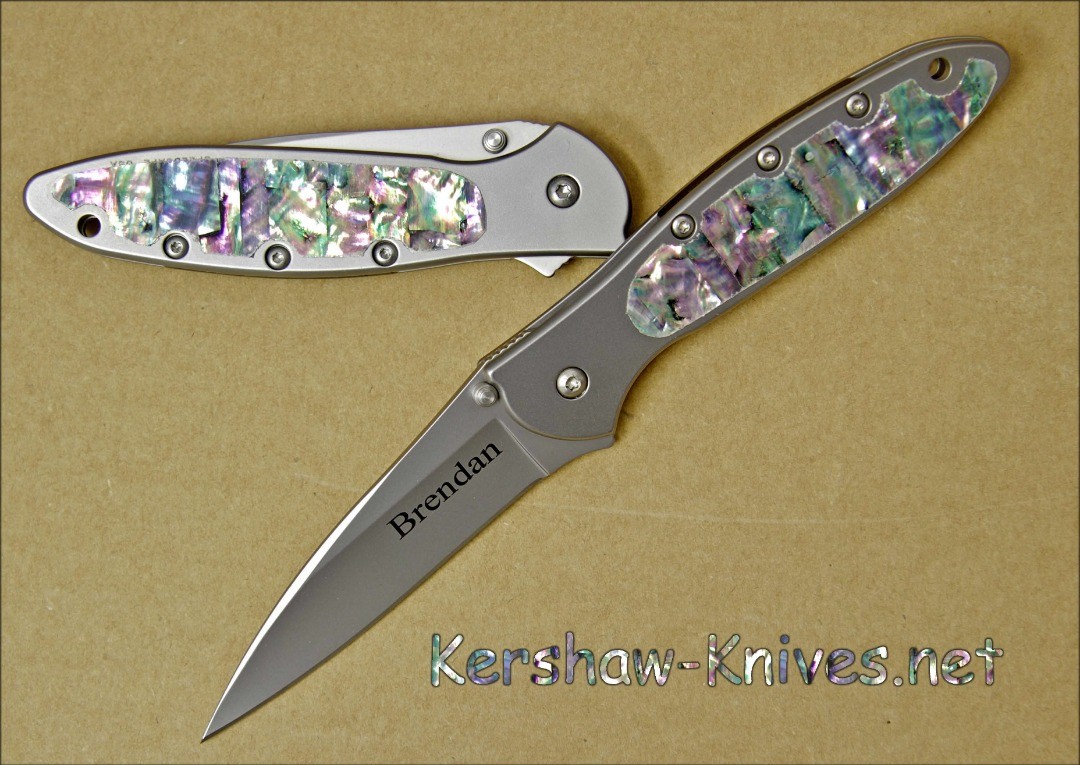 Popular This Year Are The Kershaw Leeks With The Abalone Touch That We