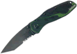 Kershaw Blur Tanto Black/Green Smoke-Serrated 1670BGTST