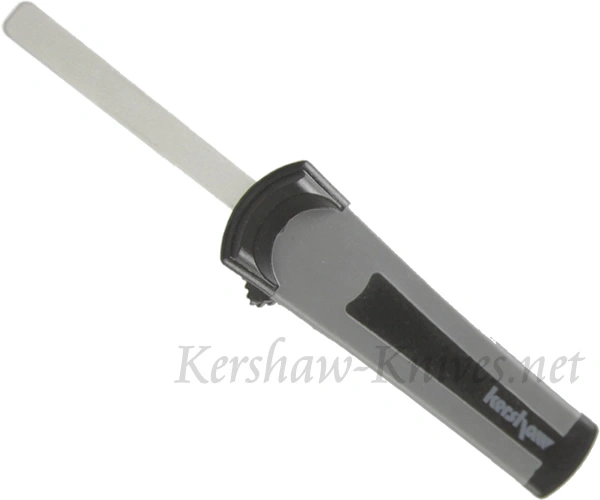 Kershaw Ultra-Tek Blade Sharpener, Diamond-Coated Sharpening Shaft