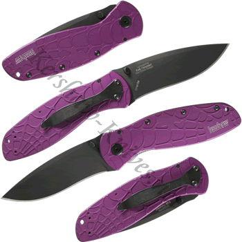 Kershaw Purple Web Blur Knife 1670SPPR