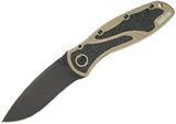 Kershaw Desert Sand Blur Black Blade 1670DSBLK