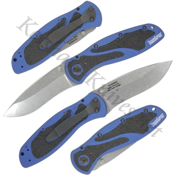 Kershaw Blur Navy Blue Knife 1670NBSW
