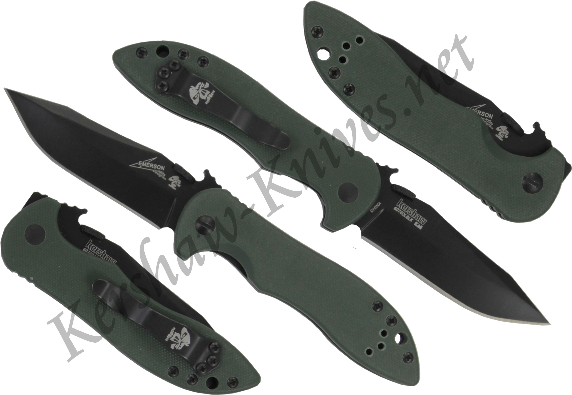 Kershaw Emerson Design Knife CQC5K 6074OLBLK