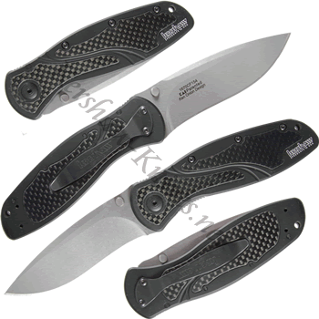 Kershaw Carbon Fiber Blur Knife 1670CF154