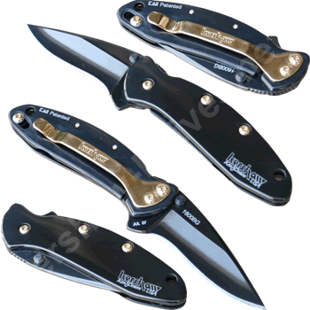 Kershaw Chive Black and Gold 1600BG