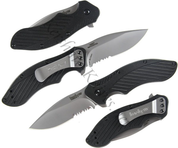 Kershaw Clash Serrated Knife 1605ST