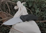 Kershaw Clash Serrated Knife 1605ST Knife Bag Combo