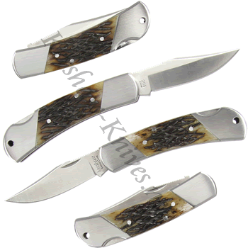 Kershaw Corral Creek Jigged Bone Knife 3115JB