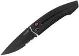 Kershaw Launch 2 7200BLKST Automatic Knife w/ Black Serrated Blade