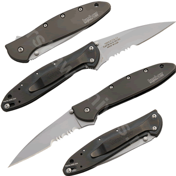 Kershaw Leek Tungsten Serrated Knife 1660CKTSLST