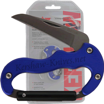 Kershaw 1002BLX Blue Mini Biner Carabiner