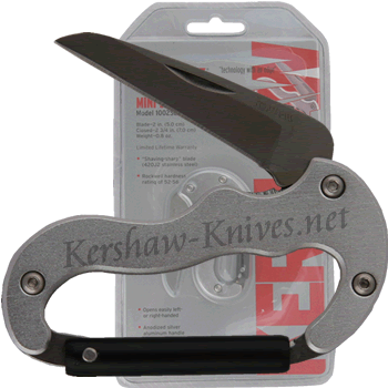 Kershaw 1002SLX Silver Mini Biner Carabiner