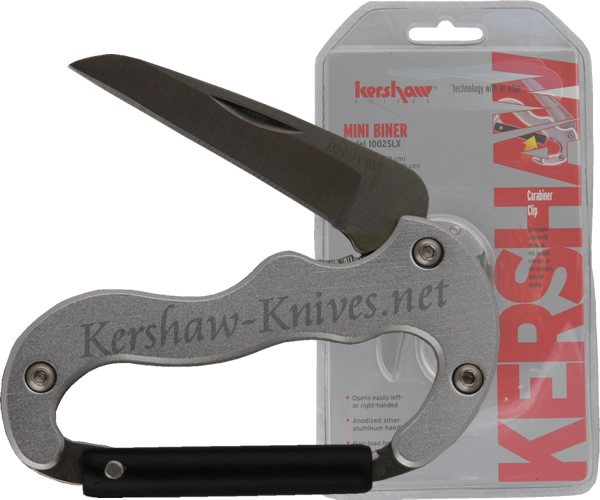 Kershaw 1002SLX Silver Mini Biner Carabiner