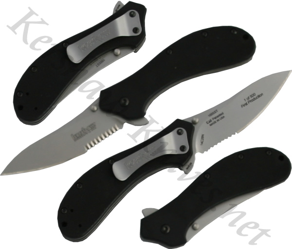 Kershaw Packrat Knife Serrated 1665ST