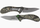 Kershaw Packrat Camo Serrated Knife 1665CST