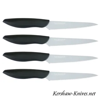 KAI Pure Komachi 2 AB5075 4pc Serrated Steak Knife Set