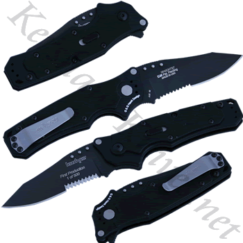 Kershaw RAM Black Serrated Knife 1910CKTST