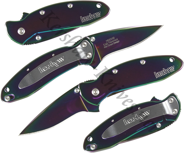 Kershaw Rainbow Scallion Knife 1620VIB
