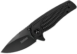 Kershaw Spoke Assisted Flipper Black Knife 1313BLK Kershaw Spoke Assisted Flipper Black Knife 1313BLK