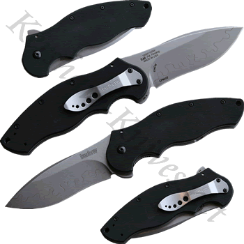 Kershaw Tyrade G-10 Stonewashed Knife 1850G10SW