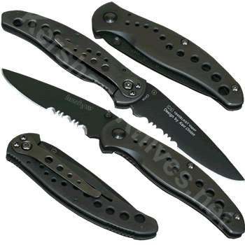 Kershaw Ken Onion Vapor Black Serrated 1640BLKST