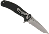 Kershaw Zing Tanto Serrated Knife 1735TST
