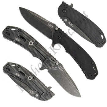 Zero Tolerance 0560BW Hinderer Blackwash Knife